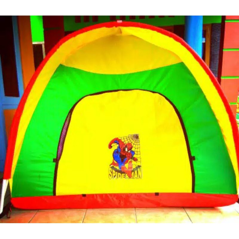 (COD) TENDA ANAK KARAKTER MURAH TENDA CAMPING OUT DOOR 100X110 cm