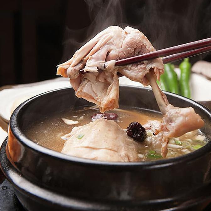 

Ginseng Chicken Soup samgyetang korean sup ayam korea kaldu ayam