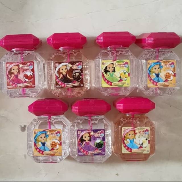 Cupcakes Surprise Scented Bubble Mainan Gelembung Sabun Anggur Strawberry Coklat Vanila Jeruk Shopee Indonesia