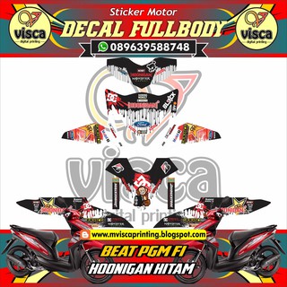 10 Ide File Mentahan Stiker Decal Beat Pgm F1 - Sticker Fans