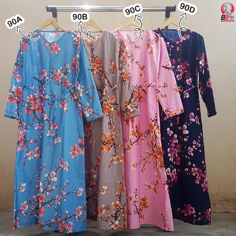 PROMO GAMIS KATUN SUNRISE MURAH JEPANG / MONALISA SUNRISE GRACIA RASTY POLKADOT RETRO REMPEL MAYUNG