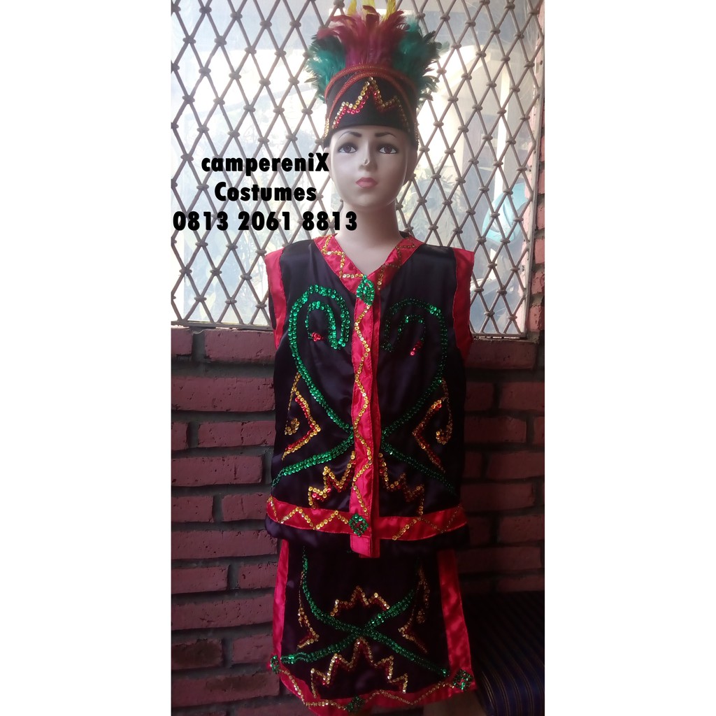 Baju Adat Minangkabau Anak TK Shopee Indonesia