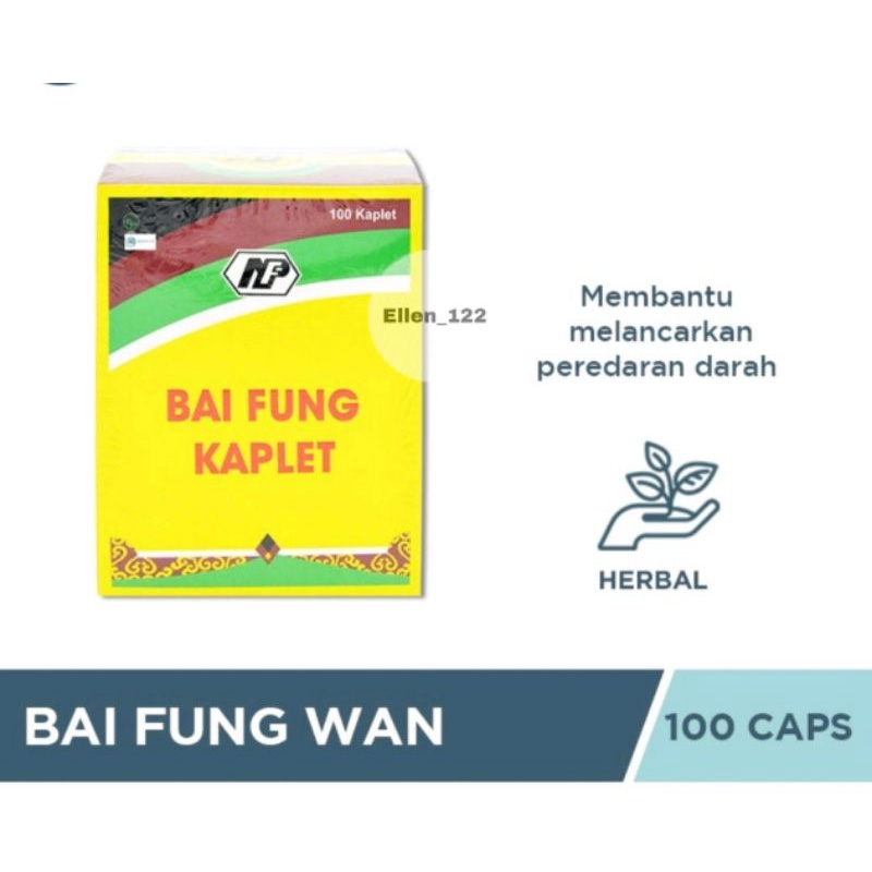 Bai Feng Wan (Pak Fung Pills) isi 1