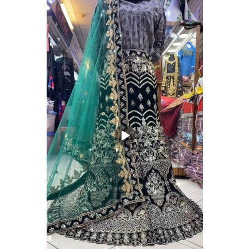 LEHENGGA INDIA II  BRDAL WEDDING II GAUN PENGANTIN BOLLYWOOD