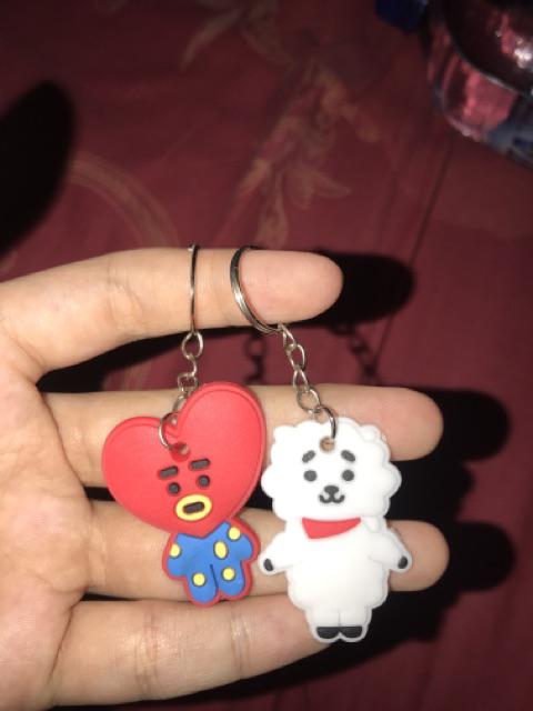 Cinz | Gantungan Kunci Bts | Gantungan Bt21 | Keychain Bts | Keychain Bt21 | Pvc Bts21