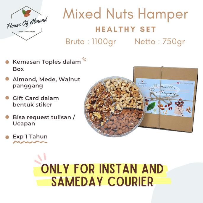 

BISA BAYAR DITEMPAT Mixed Nuts Hamper (Healthy) TERGOKIL