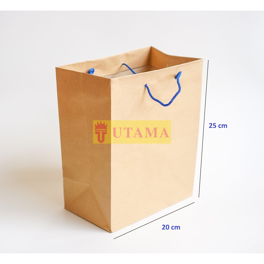 

Paperbag Tas Kertas (Sedang) 1 lusin isi 12
