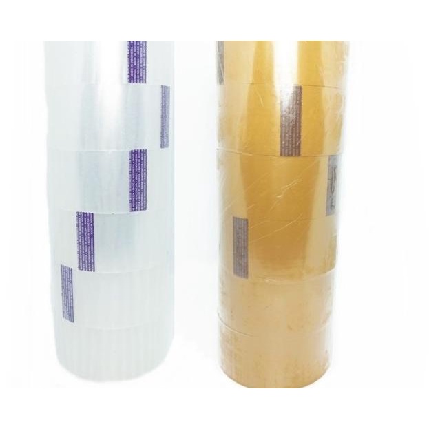 

☇ LAKBAN ISOLASI TAPE BENING NACHI 2" X 100 YARD SELOP/ ISI 6 ROLL - Coklat ◊