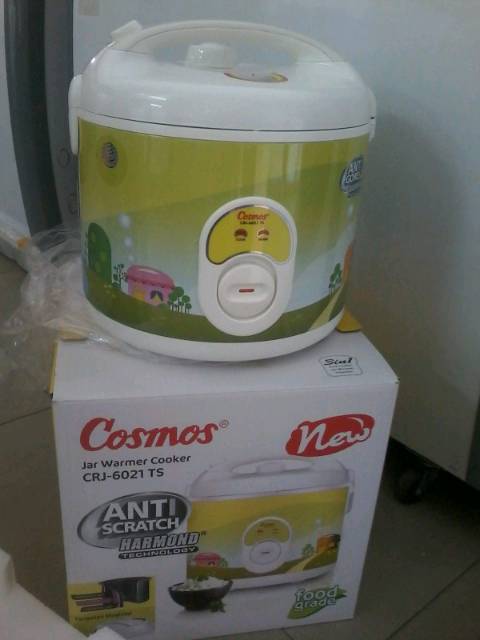 Rice Cooker Magic Com Cosmos CRJ 6021 N Harmond Anti Gores Original Baru dan Bergaransi Resmi