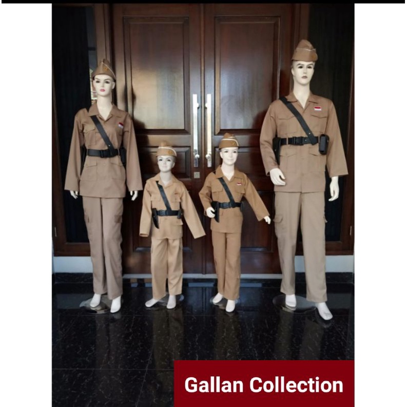 BAJU PEJUANG DEWASA/ BAJU VETERAN JAMAN DULU