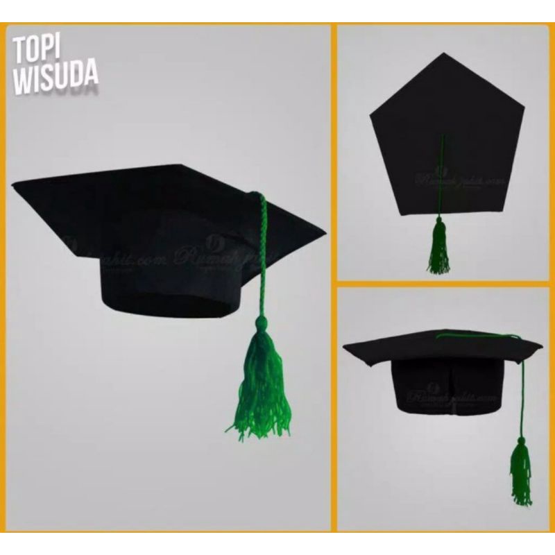 TOPI TOGA WISUDA TALI VARIASI, TOPI WISUDA
