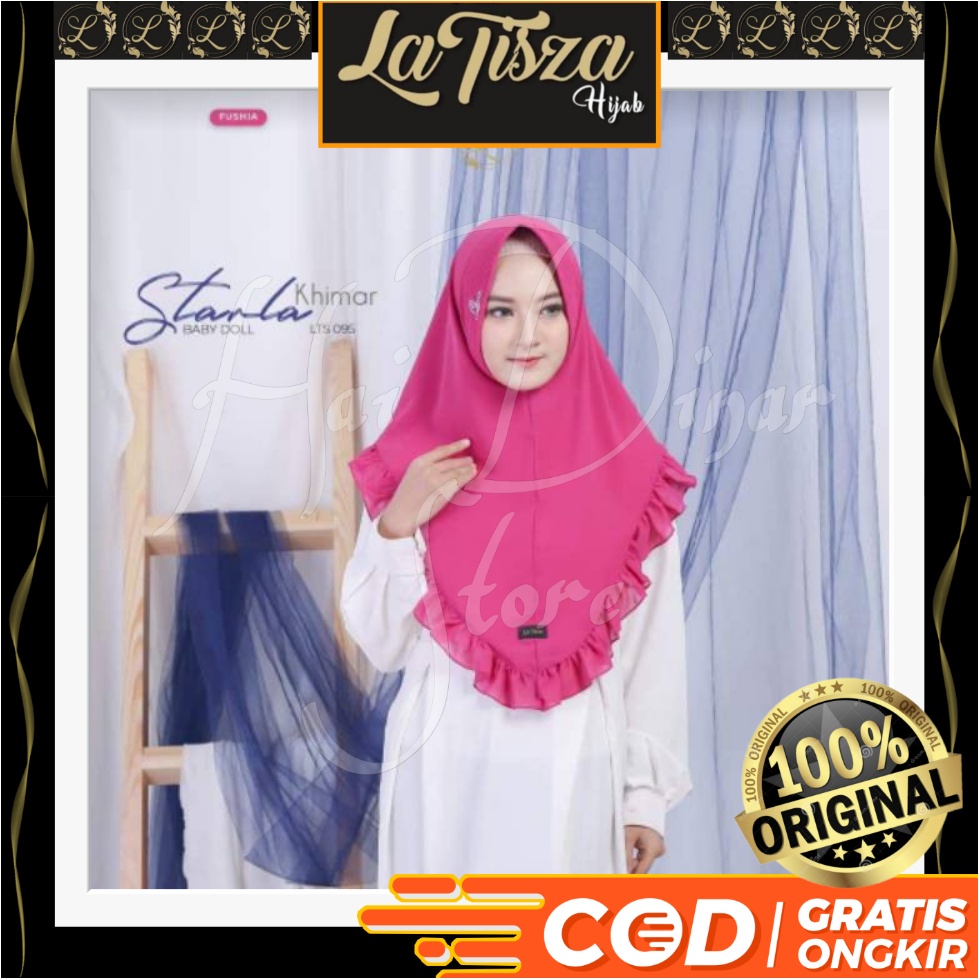 [Baru] LaTisza Hijab Starla Khimar