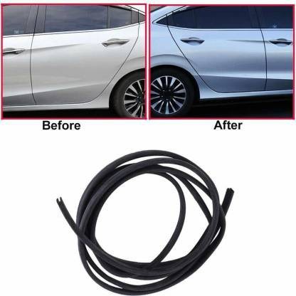 Karet Pelindung Pintu Mobil Car Door Strip Slim Model Jepit 1 Meter