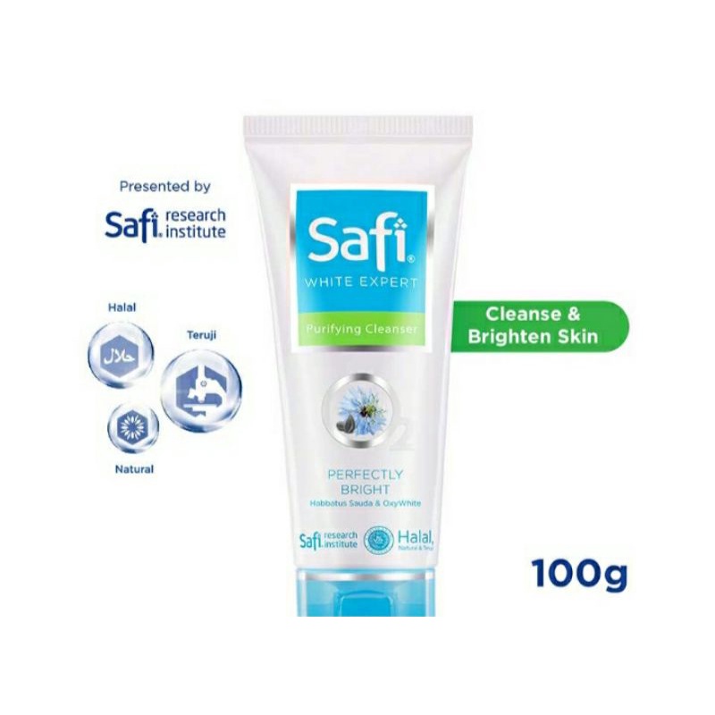 Safi White Expert Pembersih WajahPurifying Cleanser 100 g