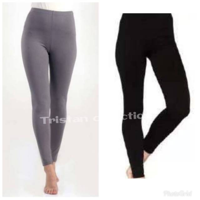 Legging panjang  wanita polos bahan spandex