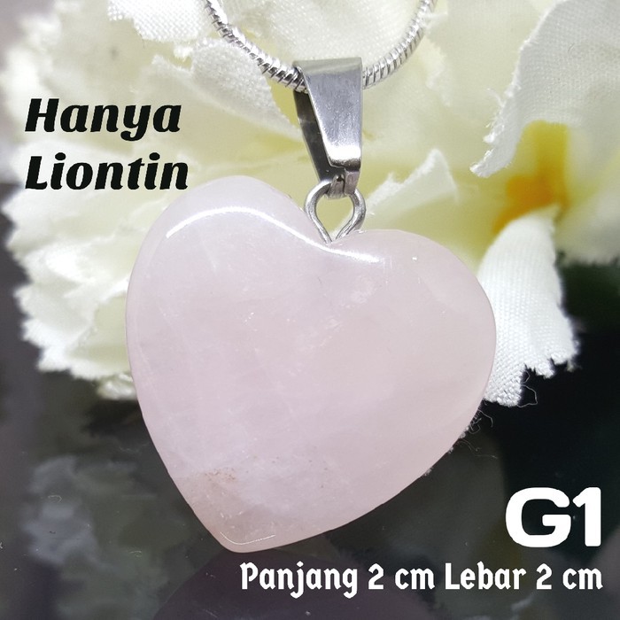 G001 - Liontin - Batu Alam Gemstone