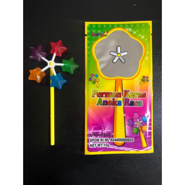 

STAR LOLLIPOP ( isi 1 Box 30 Pcs )