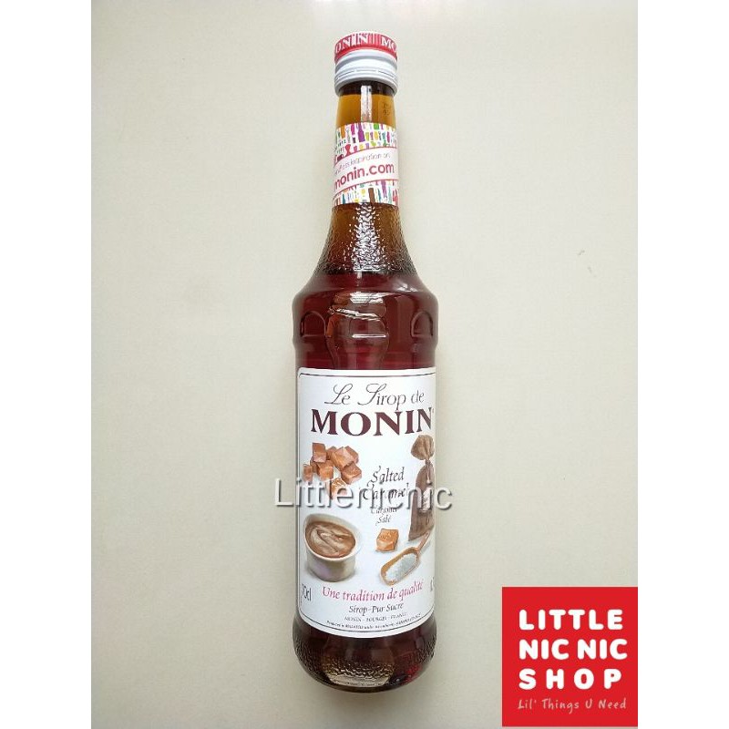 

Monin Salted Caramel syrup 70 CL (700ml) sirup rasa minuman café