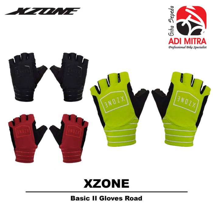 XZone Basic II Gloves Road Sarung Tangan Sepeda