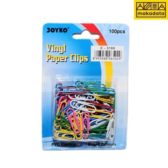 

PAPER CLIP WARNA / KLIP KERTAS JOYKO C-3100 MURAH
