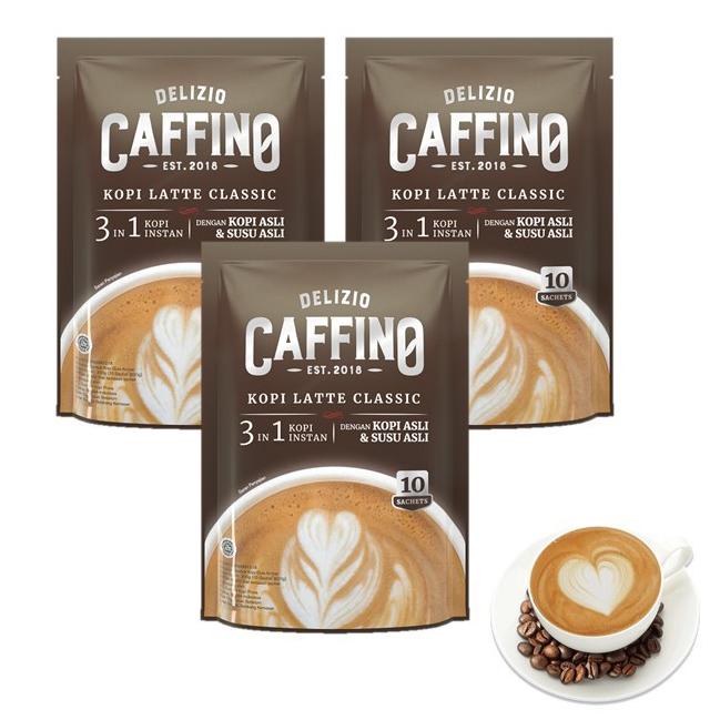 

Ayo Beli ♤ Caffino Kopi Latte Classic Pouch (10x20g) x 3^