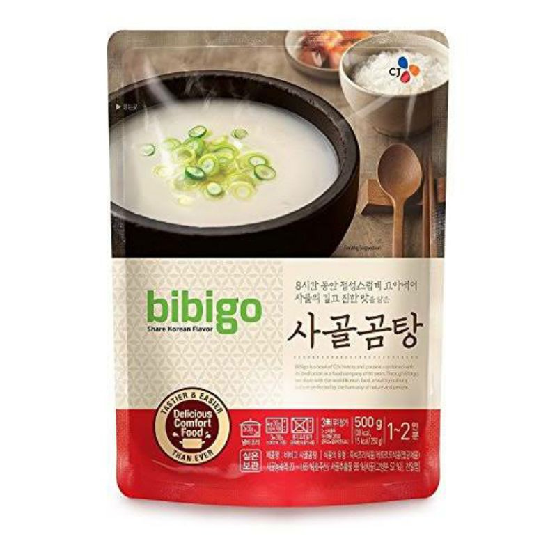 

Bibigo Beef Bone Soup / Kaldu Tulang Sapi 500 gram