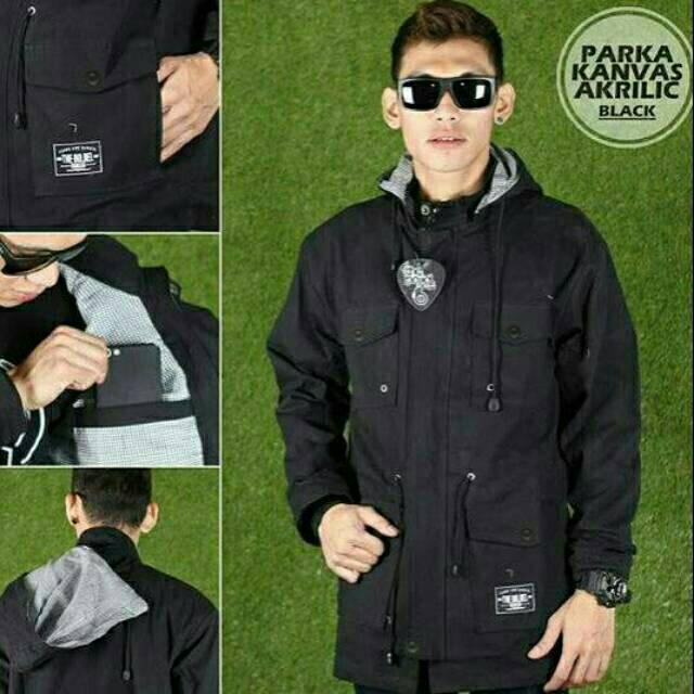 PROMOOOO JAKET PARKA  KANVAS PREMIUM THE BOJIEL / JAKET PARKA PRIA