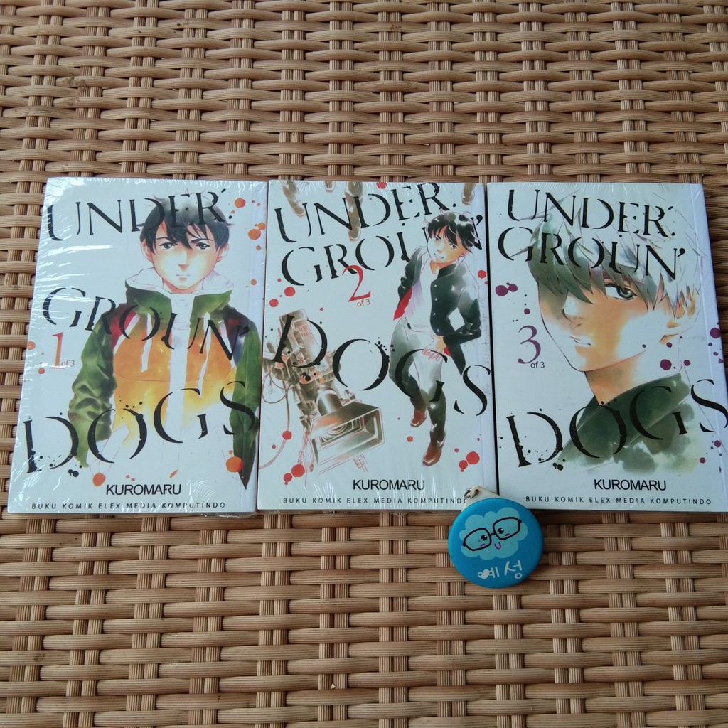 Komik underground dogs 1-3 tamat / kuromaru manga comic elex media