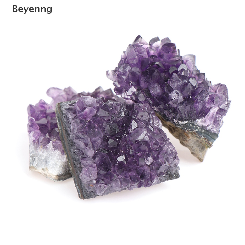 Beyenng Batu Kristal Mineral Amethyst Cluster Quartz Untuk Penyembuhan