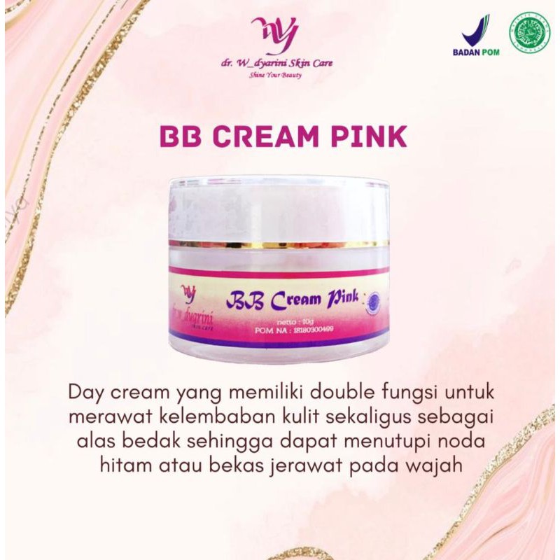 BB Cream pink dr widyarini