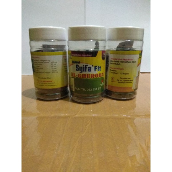 

Kapsul Syifa'Fit 60 Kapsul Al Ghuroba