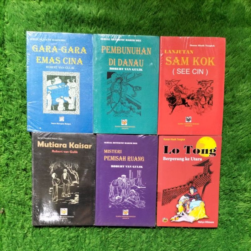 ORIGINAL NOVEL SERIAL DETEKTIF HAKIM DEE GARA GARA EMAS CINA PEMBUNUHAN DI DANAU MUTIARA KAISAR MIST