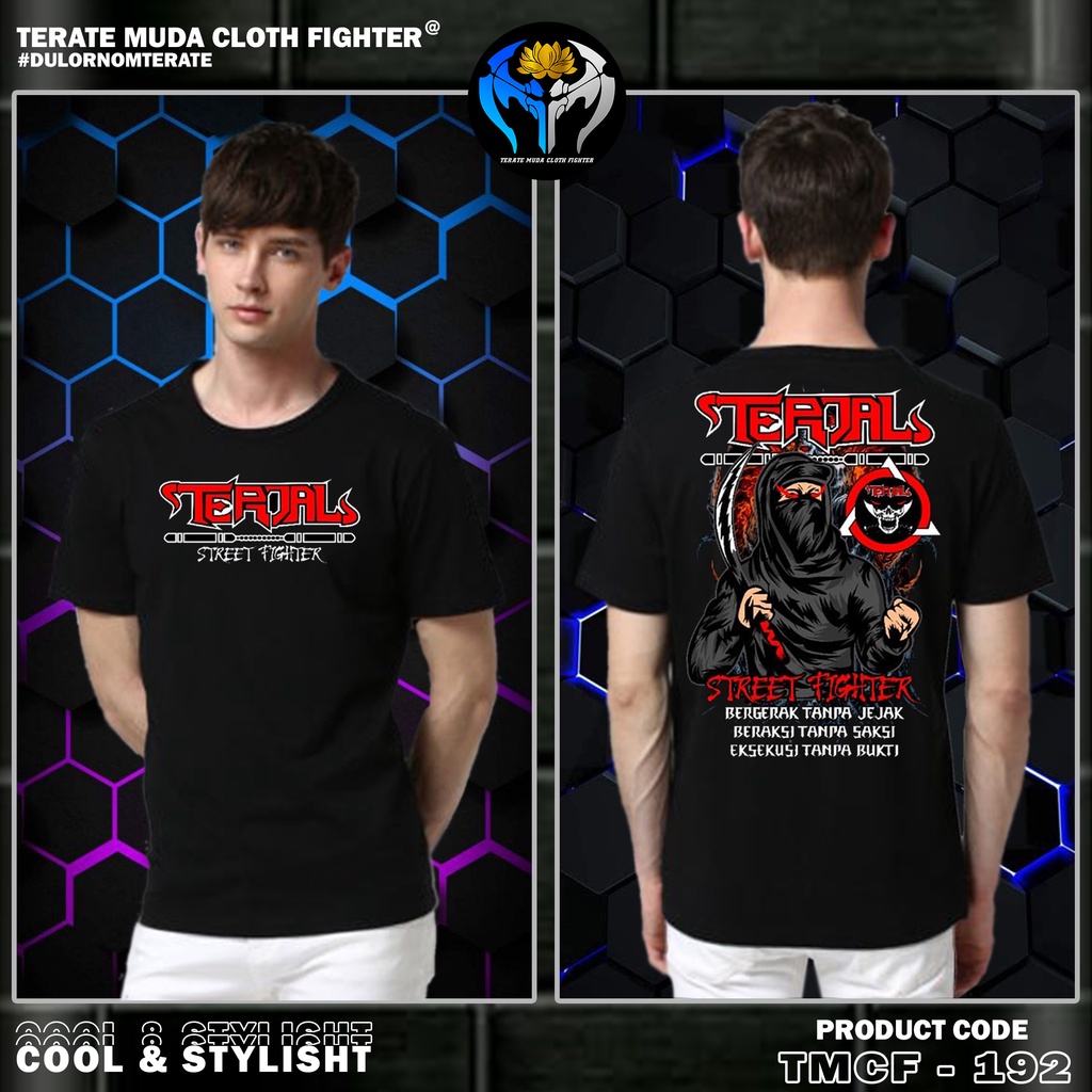 KAOS PSHT TERATE JALANAN - TERJAL CULTURE GARDA PERSAUDARAAN TERLARIS (BISA COD) 192 TERATE MUDA CLO
