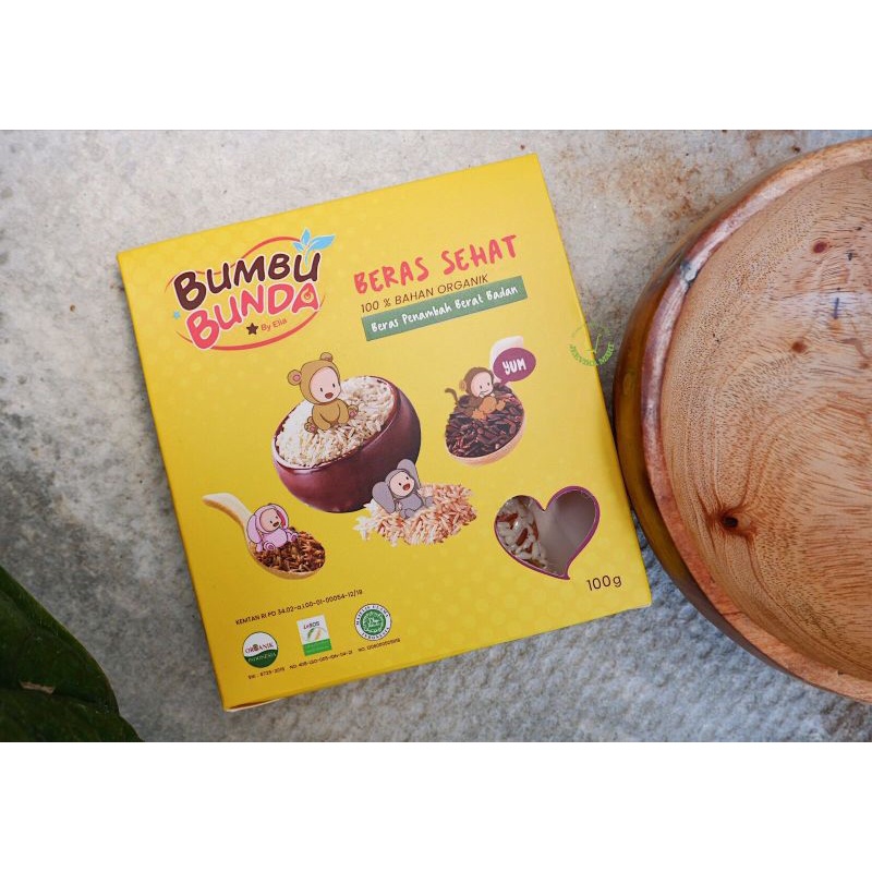 

Bumbu bunda beras sehat +bb 100gr BERAS MENTHIK || BERAS PENAMBAH BERAT BADAN