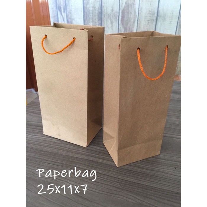 Jual Paper Bag Coklat Polos Packing Olshop A4 / Kantong Kertas Cokelat ...