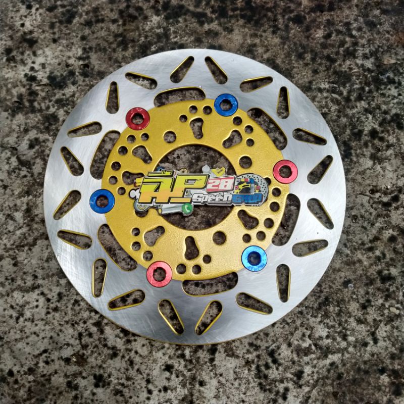 PIRINGAN DEPAN MIO UKURAN STANDAR/DISC CAKRAM DEPAN MIO SPORTY MIO SMILE SOUL OLD XEON FINO OLD X-RIDE MATIC YAMAHA KARBU UKURAN STANDAR