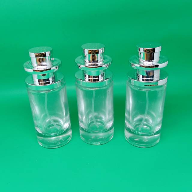 Botol parfum spray kaca catur putih 20ml