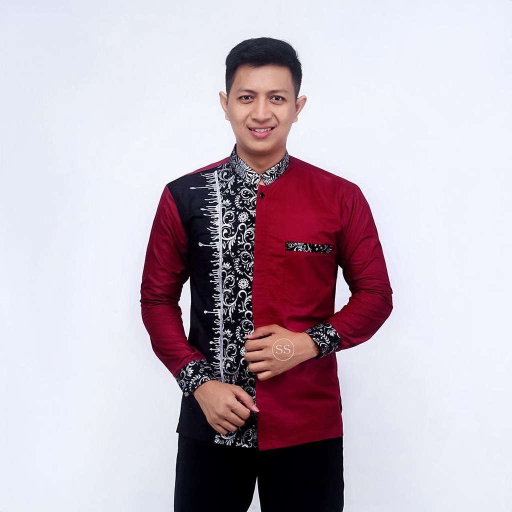 BAJU KOKO BATIK GITARRRRR