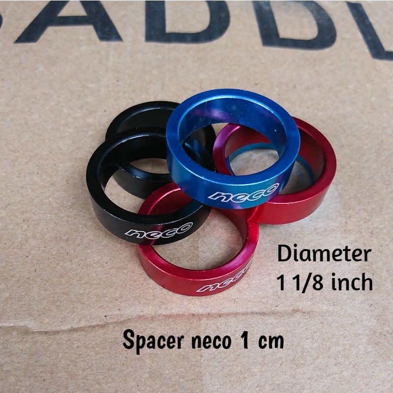 Spacer Sepeda Neco 1 cm Oversize 1 1/8