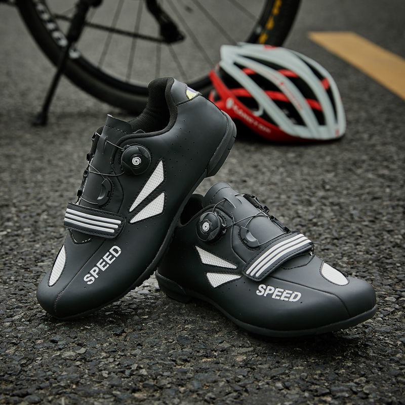 Sepatu Sepeda Pria SPEED Flat Non Cleat Cycling Bike Shoes Sepatu Gowes Balap Santai Karet Unlock MTB Import Terbaru 119