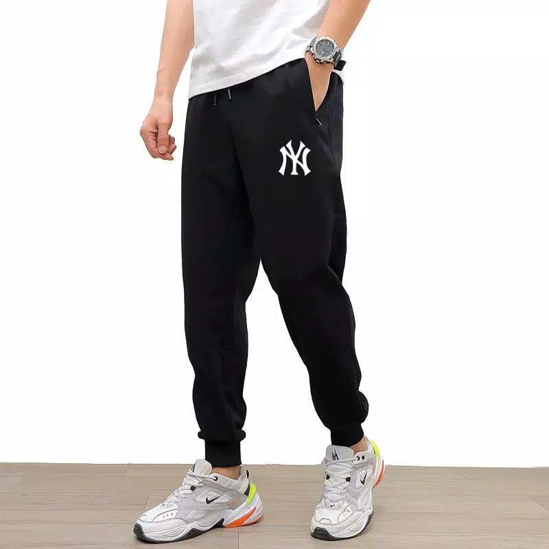 joger trackpants pria#training unisex#Saku Resleting