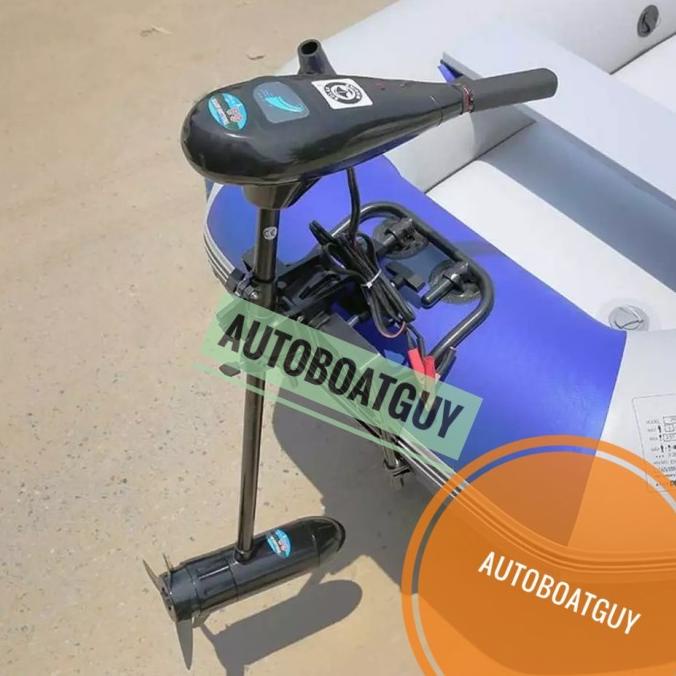 Mesin Tempel Perahu Karet Listrik Elektrik Trolling Mancing 12V 24V