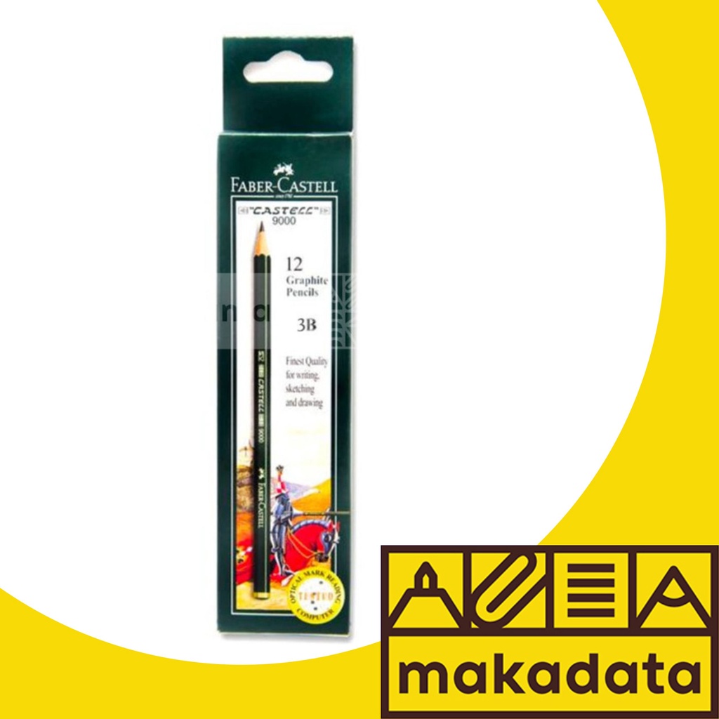 

PENCIL / PENSIL 3B FABER CASTELL (1 PACK) MURAH