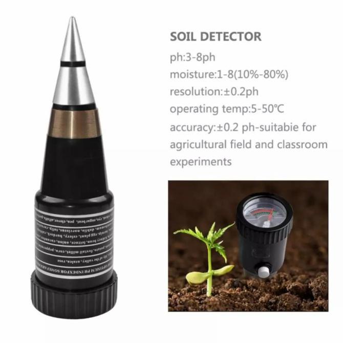 LD - soil detector moisture ( alat pengukur PH tanah )