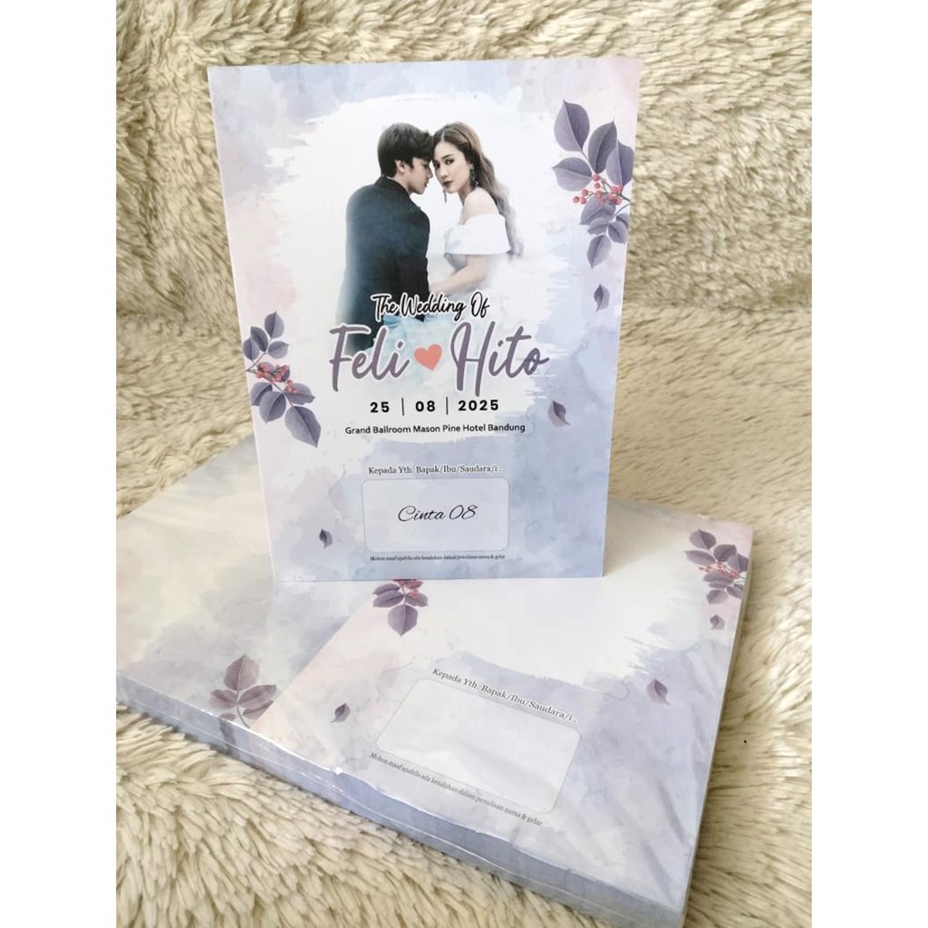 Cinta 08 Blangko Undangan KOSONGAN