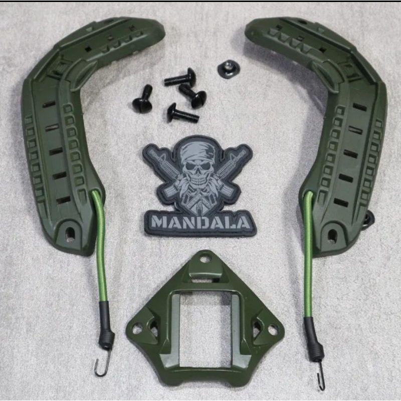 Mounting Rel Helmet Tactical / Rail Helm Full Set