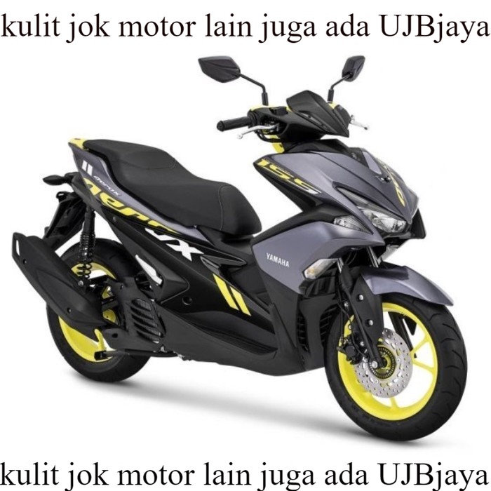 Kulit Jok Motor  Aerox 155 Standar / Bahan Ori Sarung Jok Motor  Aerox 155 A2