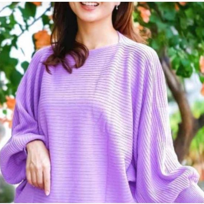 Sweater Rajut Batwing Kekinian - Kalong Rajut model terbaru - Cardigan Rajut Kalong terkini
