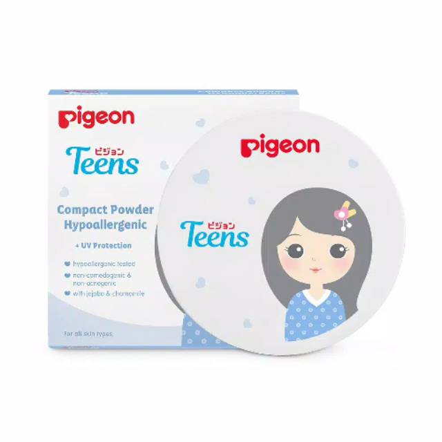 Pigeon Teens Compact Powder Hypoallergenic 14gr