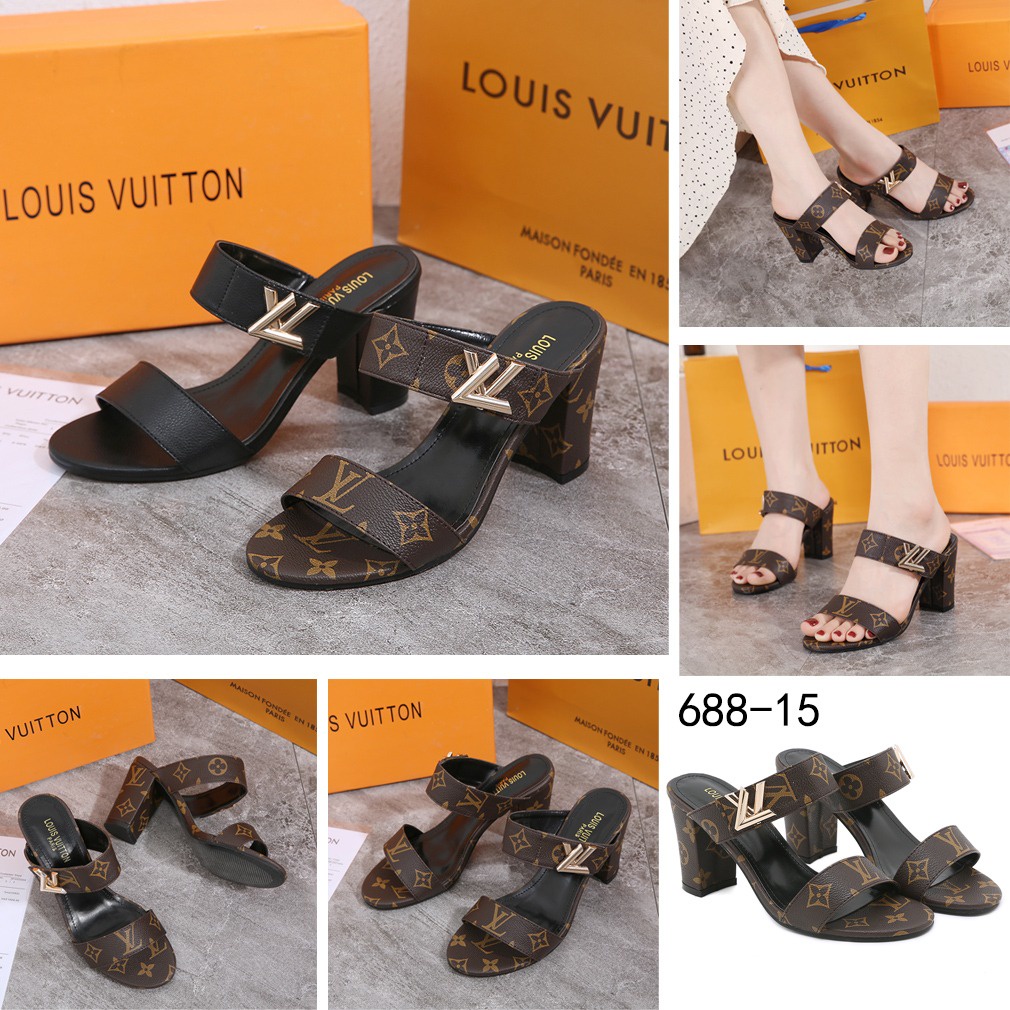 Block Heels Sandals #688-15